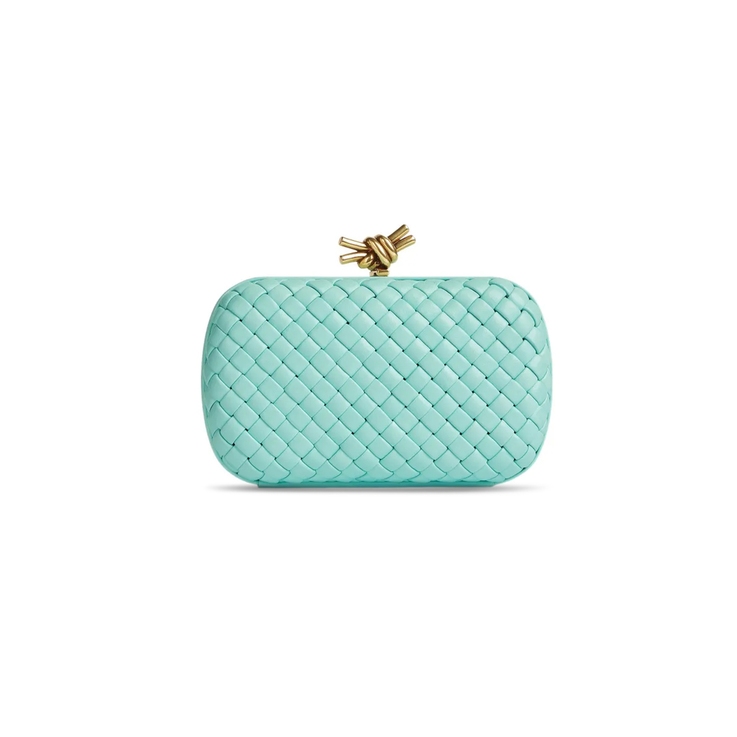 bo*te*ga Ve*ne*ta knot minaudiÈre clutch 717622v01d13928 (20.5*12.5*6cm)